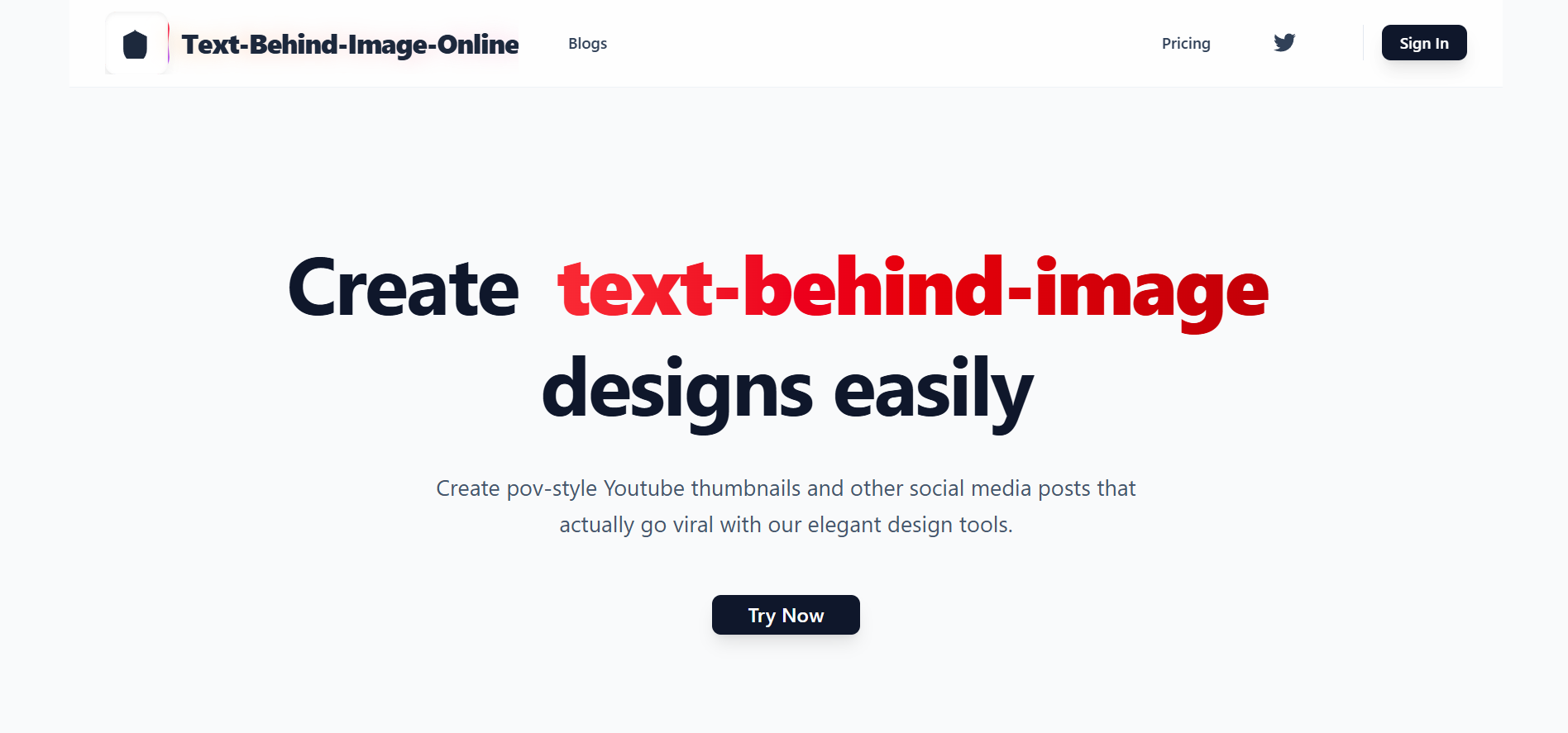 Text Behind Image preview
